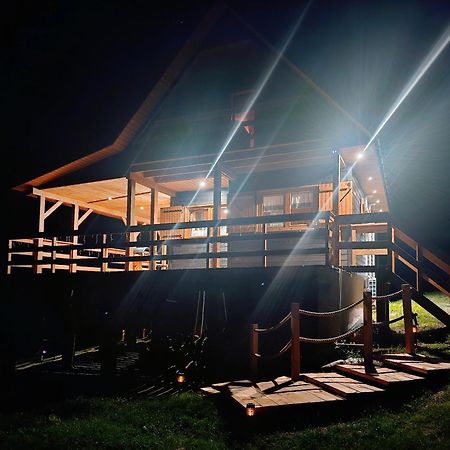 Osada Sierpnica - Uroczy Dom Z Kominkiem I Balia W Gorach Sowich Exteriör bild