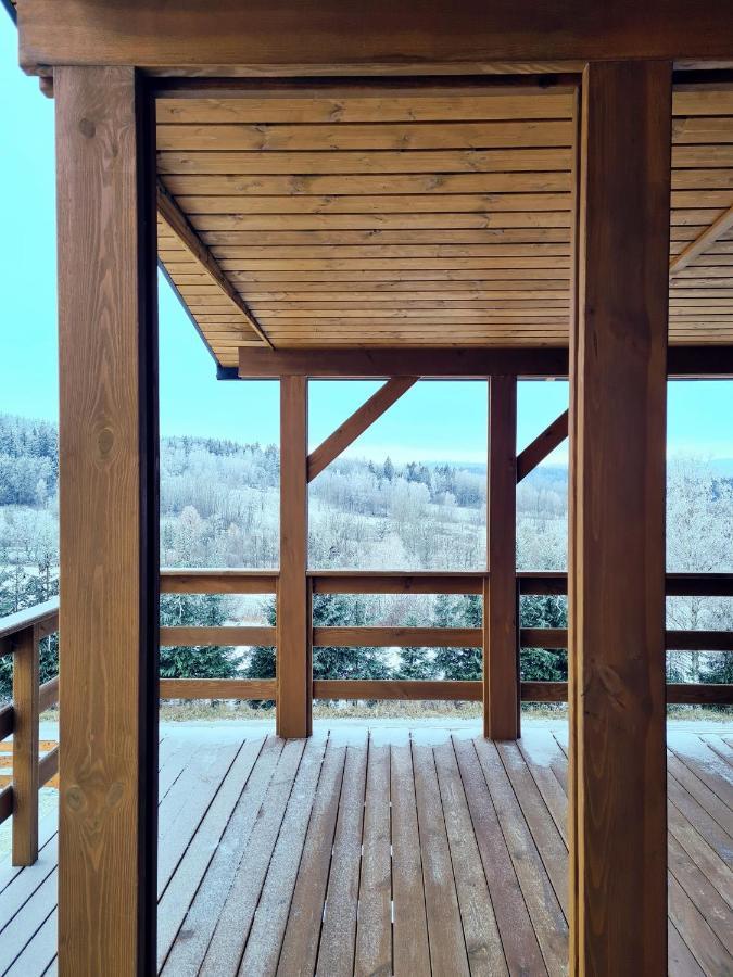 Osada Sierpnica - Uroczy Dom Z Kominkiem I Balia W Gorach Sowich Exteriör bild