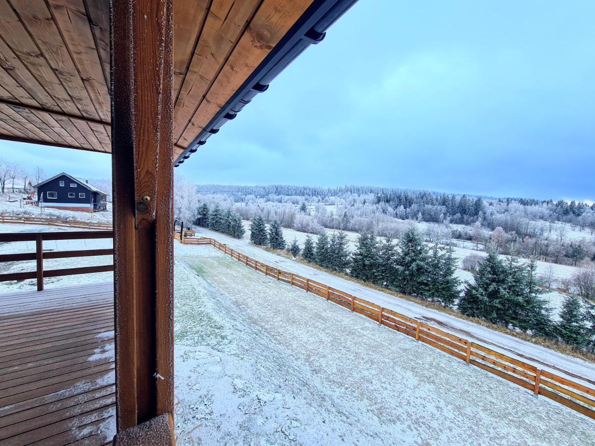 Osada Sierpnica - Uroczy Dom Z Kominkiem I Balia W Gorach Sowich Exteriör bild
