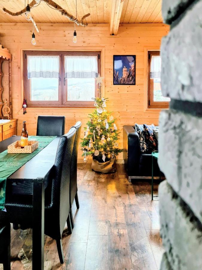 Osada Sierpnica - Uroczy Dom Z Kominkiem I Balia W Gorach Sowich Exteriör bild
